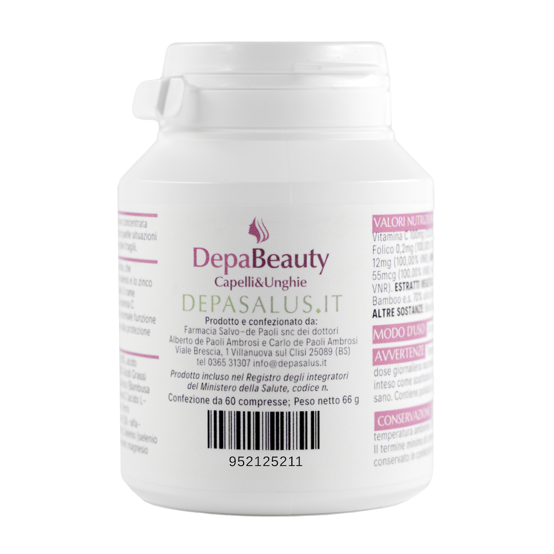 DEPABEAUTY CAPELLI E UNGHIE NF 60CPR