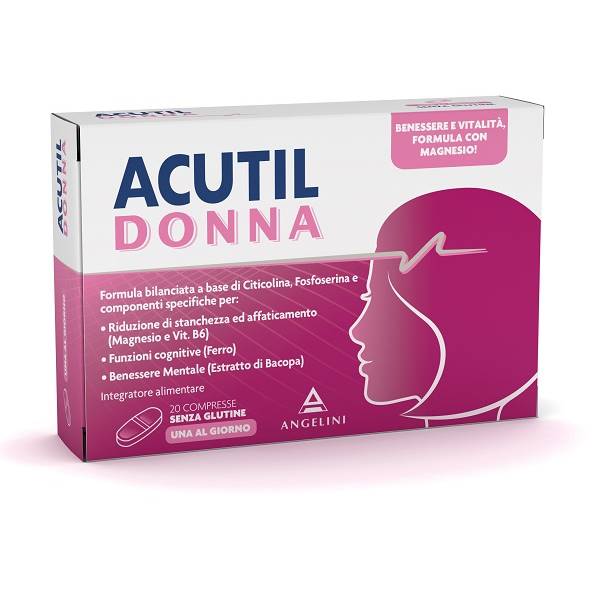 ACUTIL DONNA 20CPR, integratore specifico per la donna