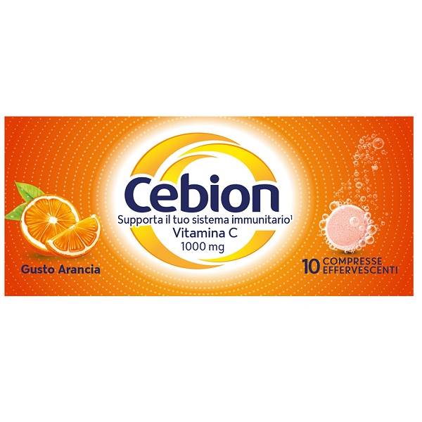CEBION EFFERVESCENTI VIT C ARANCIA 10CPR