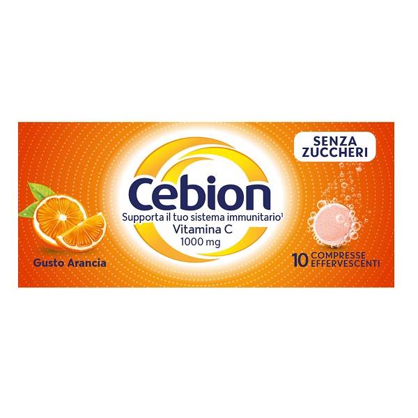 CEBION EFFERVESCENTI VIT C ARANCIA S/ZUCCHERO 10CPR