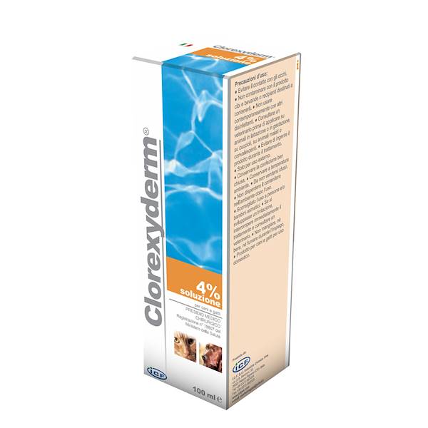 CLOREXYDERM SOLUZIONE 4% CLOREXIDINA 100ML