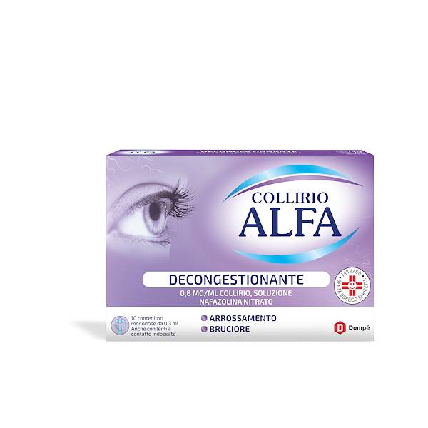 COLLIRIO ALFA 10 FLACONI MONODOSE 0, 3ML