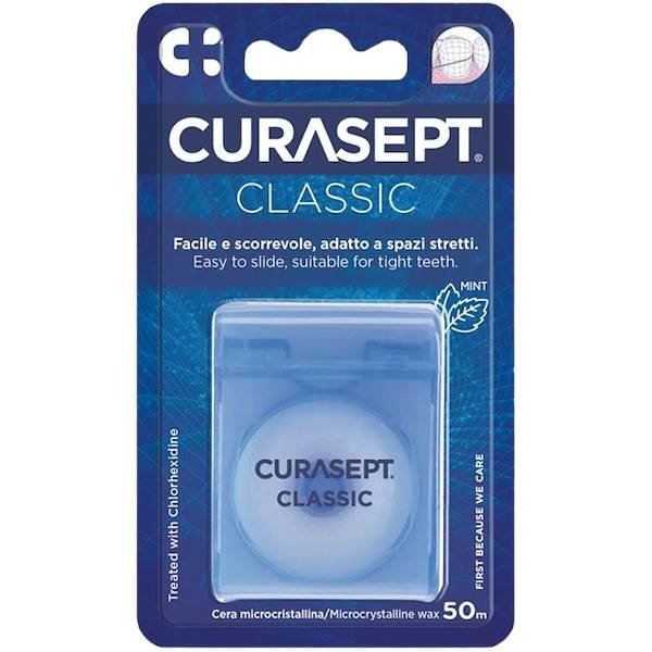 CURASEPT CLAS FLOSS CERAT CLOR