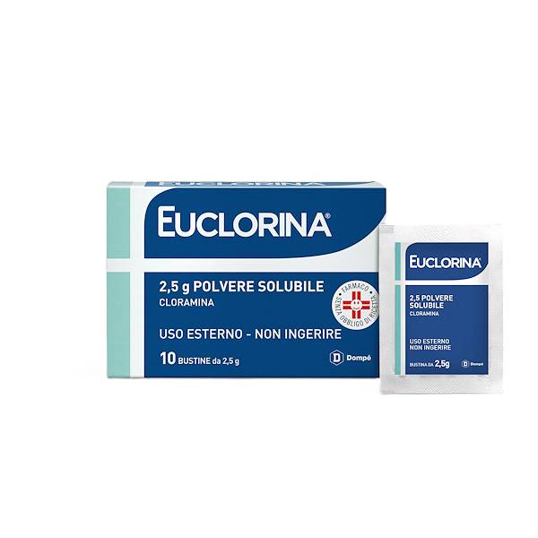 EUCLORINA POLVERE 10 BUSTE 2, 5G