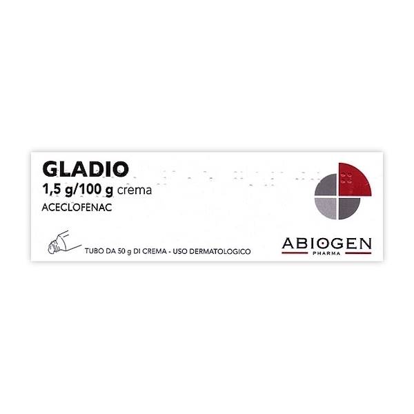 GLADIO CREMA 50 G 1, 5G/100G