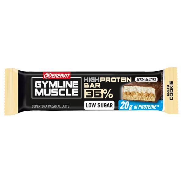 GYMLINE 20G PROTEINBAR COOKIE, GUSTO COOKIE