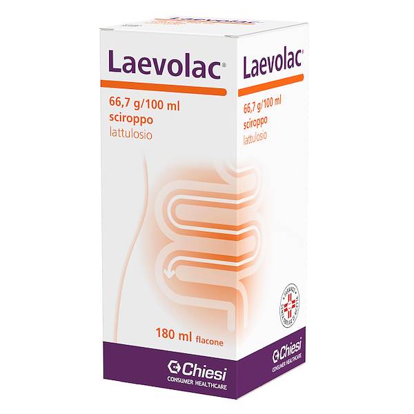 LAEVOLAC SCIROPPO 180ML 66, 7%