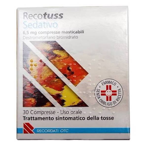 RECOTUSS SEDAT*30CPR MAST6, 5MG