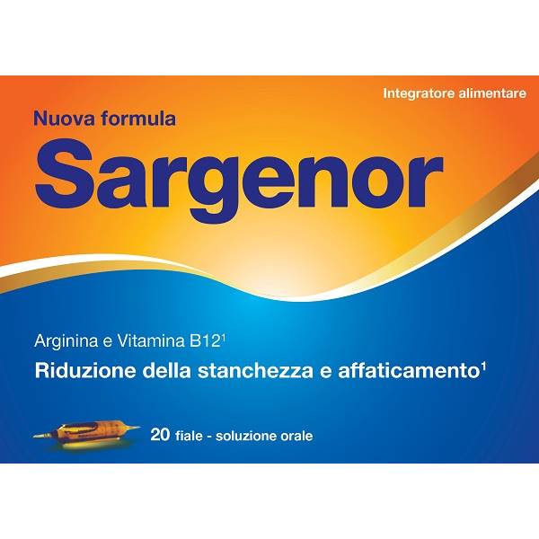 SARGENOR 20 FLACONI 5ML