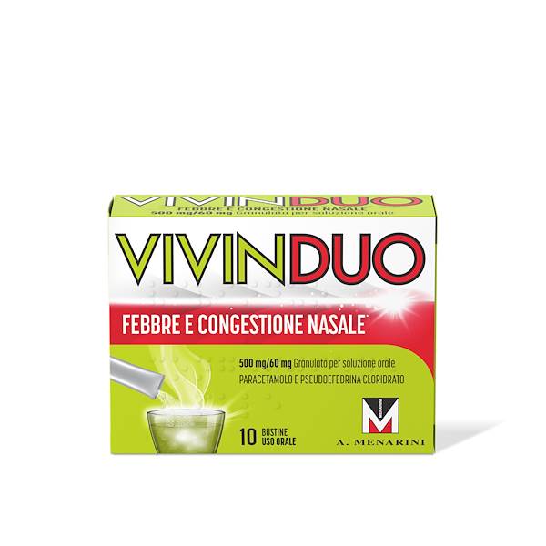 VIVINDUO FEBBRE E CONGEST NASALE 10 BUSTE