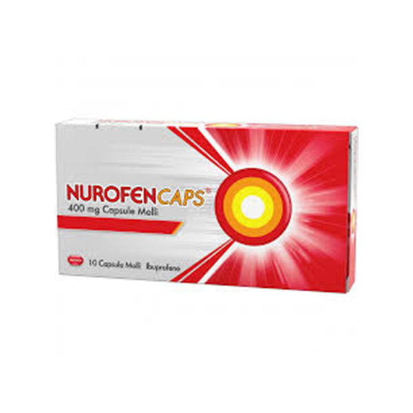 NUROFENCAPS 10 CAPSULE MOLLI 400MG