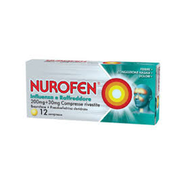 NUROFEN INFLUENZA RAFFREDDORE 12CPR