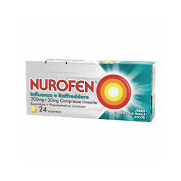 NUROFEN INFLUENZA RAFFREDDORE 24CPR