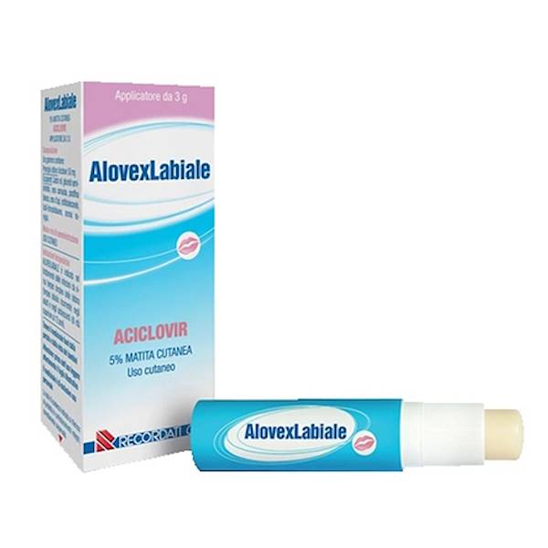 ALOVEXLABIALE MATITA CUTANEA 3G 5%