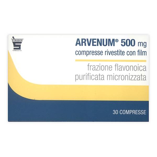 ARVENUM 500 30 COMPRESSE RIVESTITE 500MG