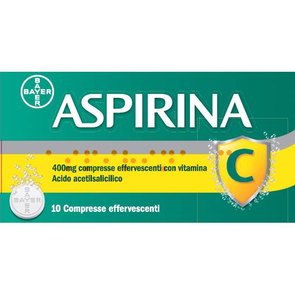 ASPIRINA C 10 COMPRESSE EFFERVESCENTI