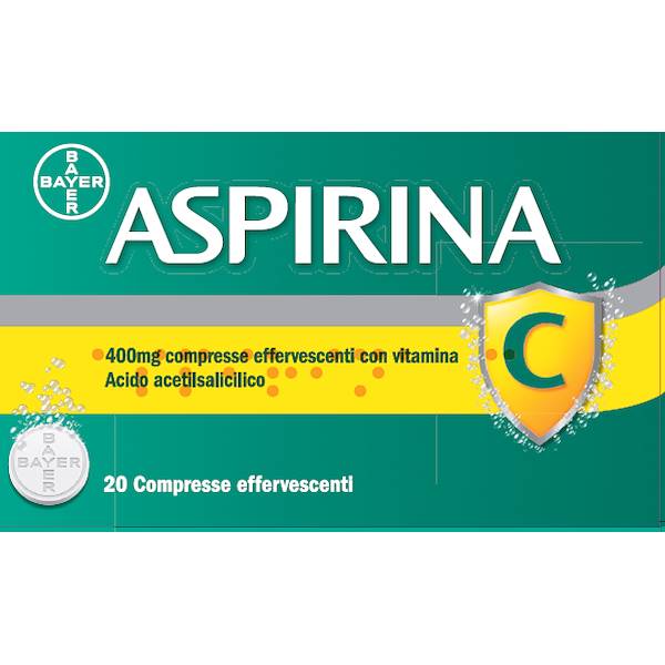 ASPIRINA C 20 COMPRESSE EFFERVESCENTI