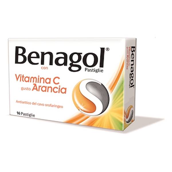 BENAGOL VITAMINA C 16 PASTIGLIE ARANCIA