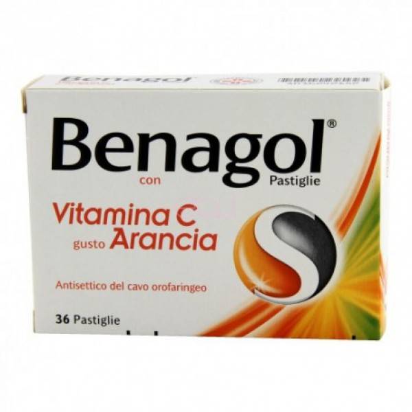 BENAGOL VITAMINA C 36 PASTIGLIE ARANCIA