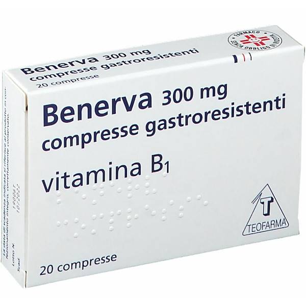 BENERVA 20 COMPRESSE 300MG