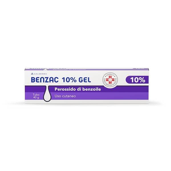 BENZAC GEL 40G 10%