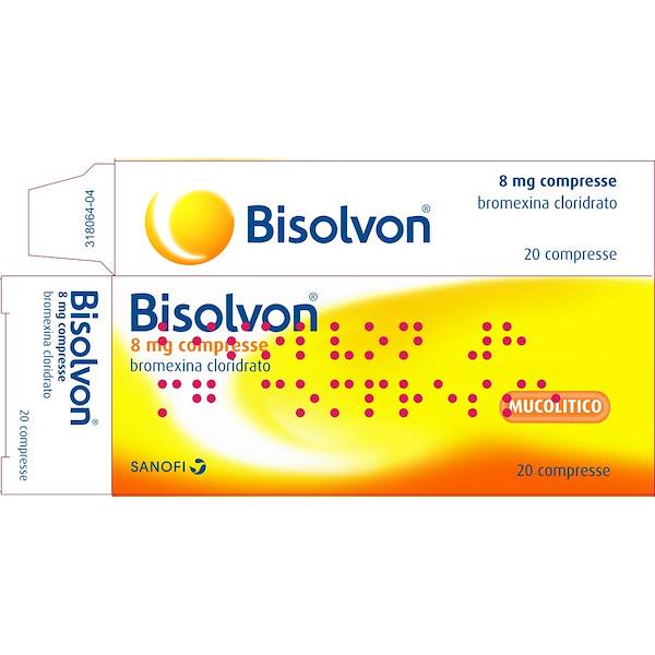 BISOLVON*20CPR 8MG