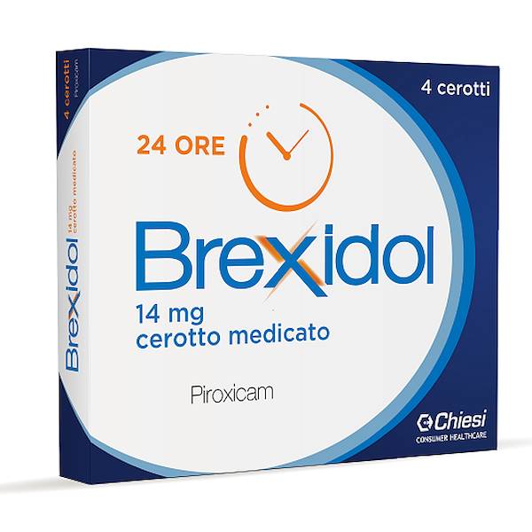 BREXIDOL 4 CEROTTI MEDICATI 14MG