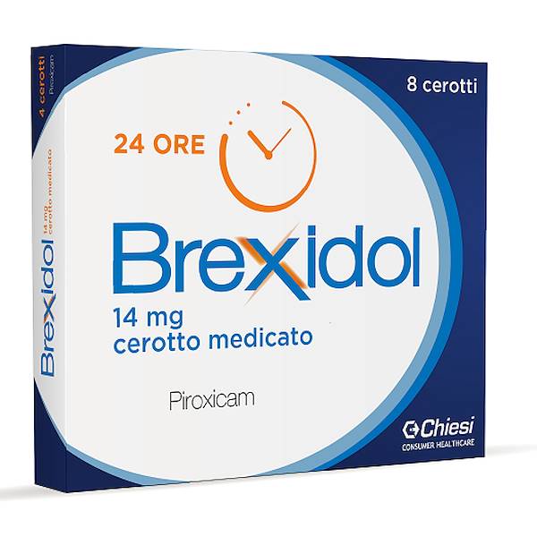 BREXIDOL 8 CEROTTI MEDICATI 14MG