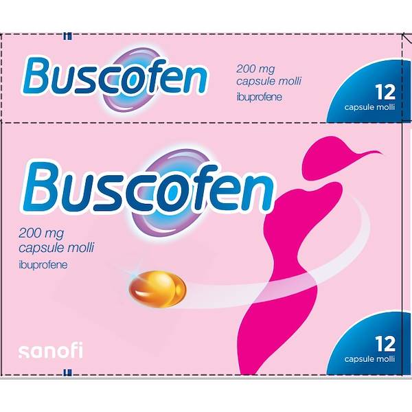 BUSCOFEN 12 CAPSULE MOLLI 200MG