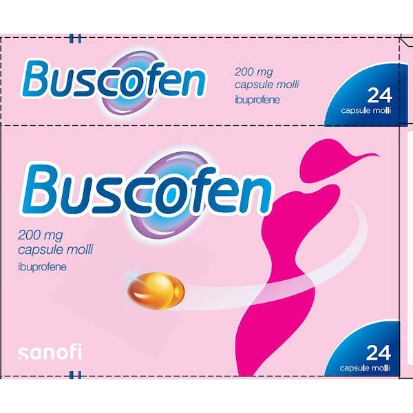 BUSCOFEN 24 CAPSULE MOLLI 200MG