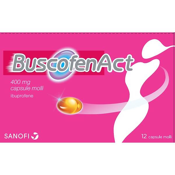 BUSCOFENACT 12 CAPSULE 400MG