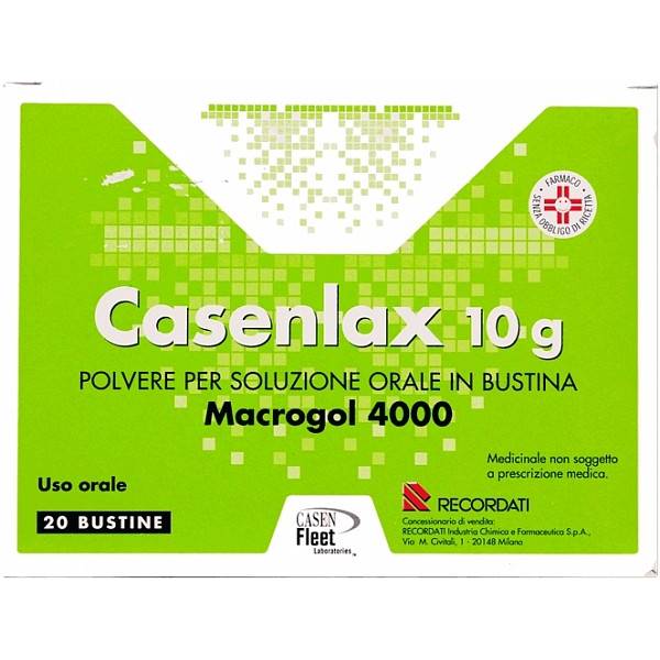 CASENLAX GRANULATO ORALE 20 BUSTE 10G