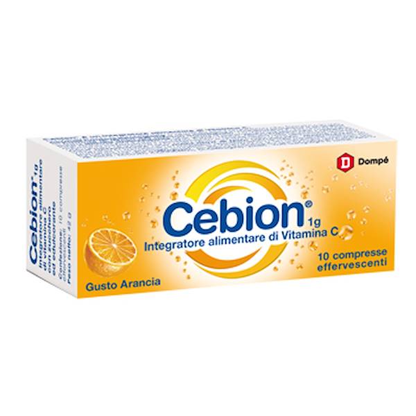 CEBION EFFERVESCENTI VIT C ARANCIA 10CPR