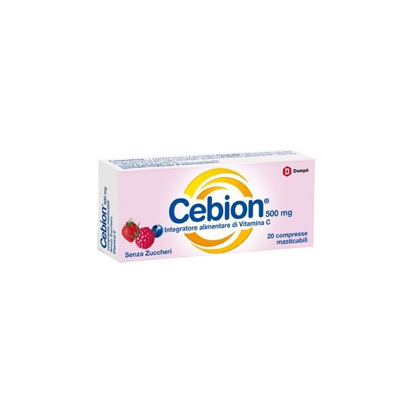 CEBION MASTICABILE VIT C S/ZUCCHERO FR BOSCO 20CPR