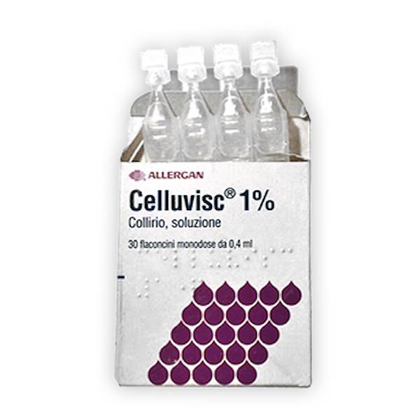 CELLUVISC COLLIRIO MONODOSE 30F 0,4ML 10MG/ML