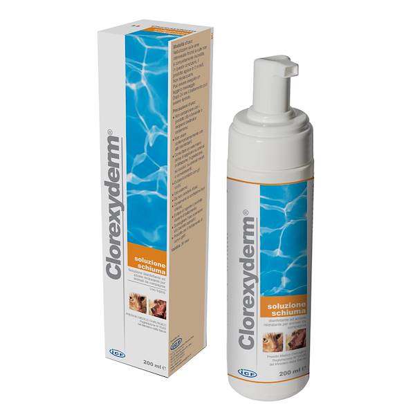 CLOREXYDERM SOLUZIONE SCHIUMA 200ML