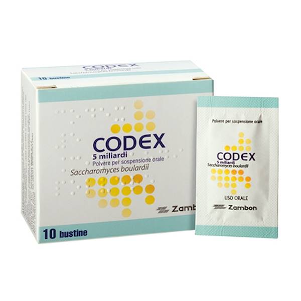 CODEX 10 BUSTE 5MLD 250MG
