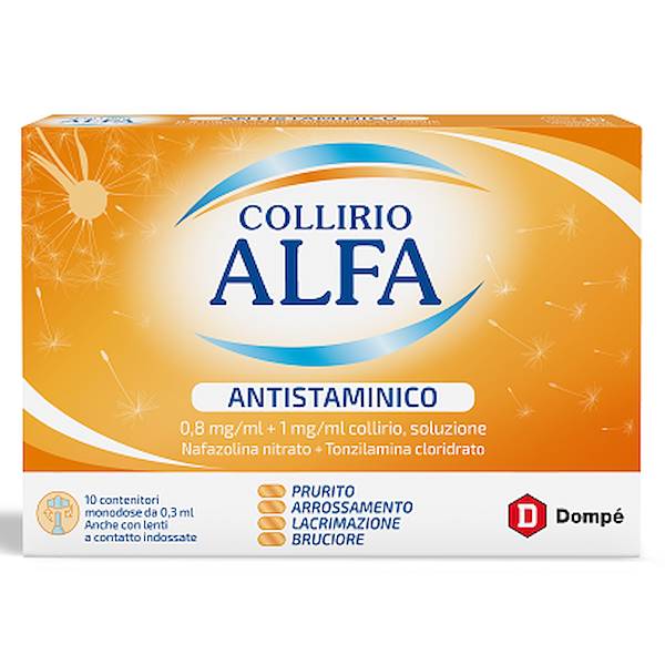 COLLIRIO ALFA ANTISTAMINICO 10 FL MONODOSE