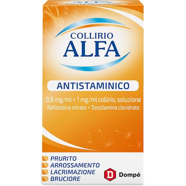 COLLIRIO ALFA ANTISTAMINICO FLACONE 10ML