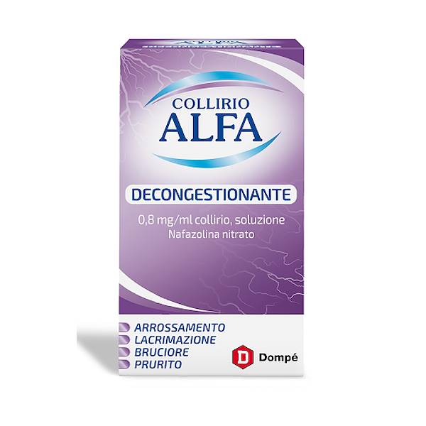COLLIRIO ALFA FLACONE 10ML0,8MG/ML