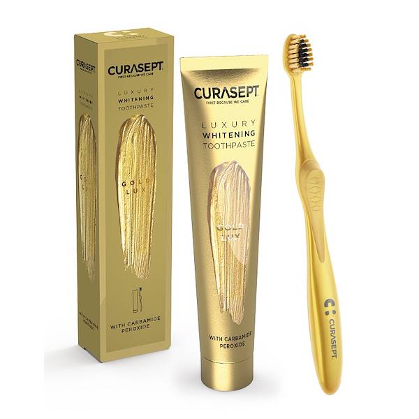 CURASEPT GOLD LUX DENTIFRICIO + SPAZZOLINO