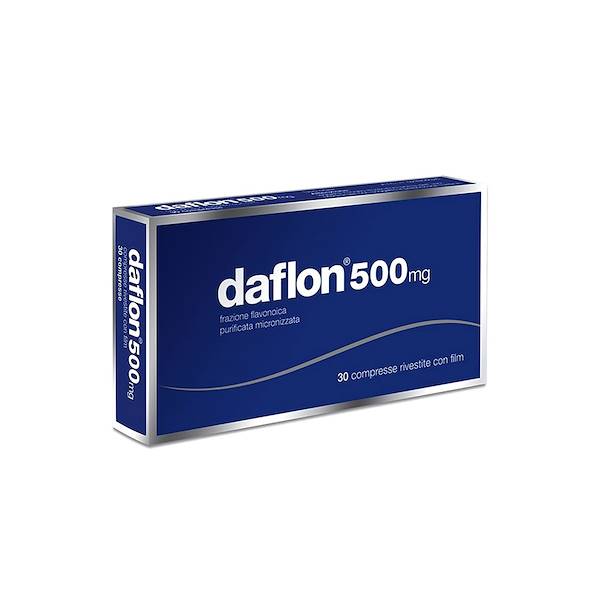 DAFLON 30 COMPRESSE RIVESTITE 500MG