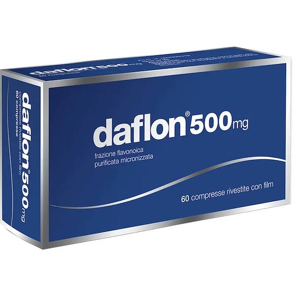 DAFLON 60 COMPRESSE RIVESTITE 500MG