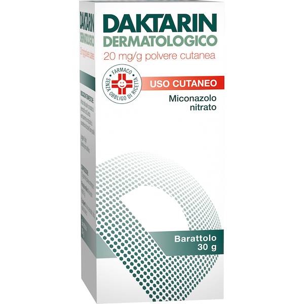 DAKTARIN POLVERE CUTANEA 30G 20MG/G