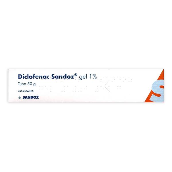 DICLOFENAC SANDOZ GEL 50G 1%