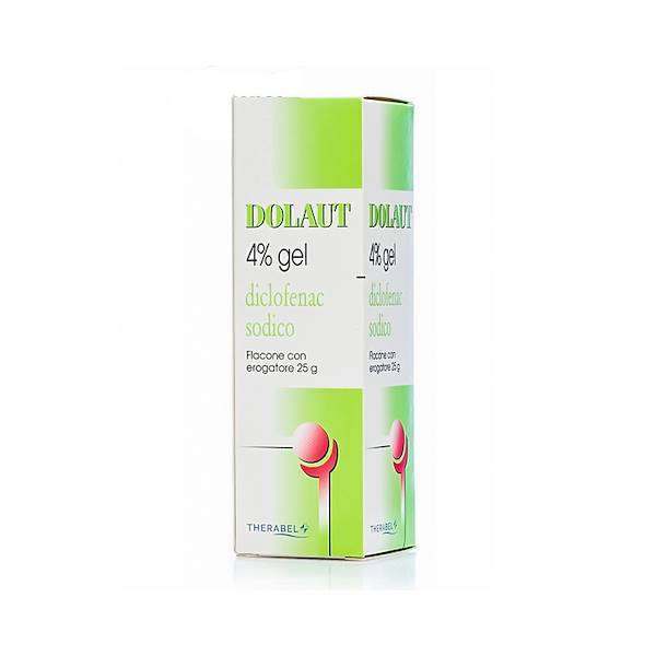 DOLAUT GEL SPRAY FLACONE 25G 4%