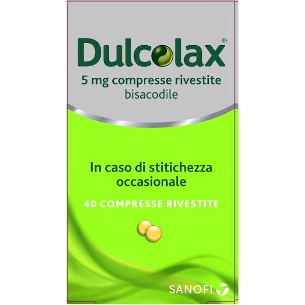 DULCOLAX 40 COMPRESSE RIVESTITE 5MG