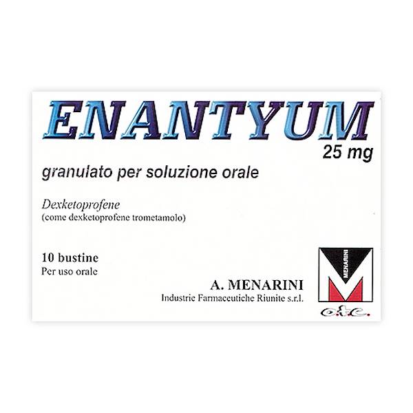 ENANTYUM 10 GRANULATO ORALE 25MG