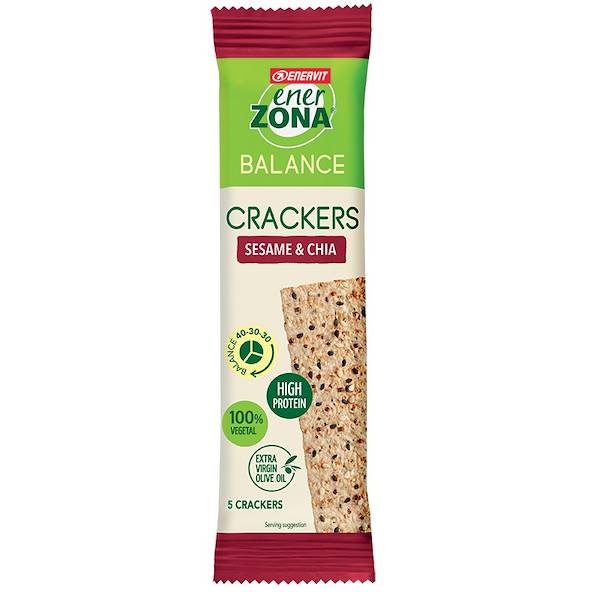 ENERZONA CRACKERS SESAMO&CHIA 25G