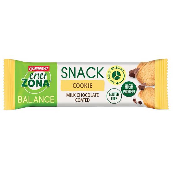 ENERZONA SNACK COOKIE MILK CHOCOLATE 33G